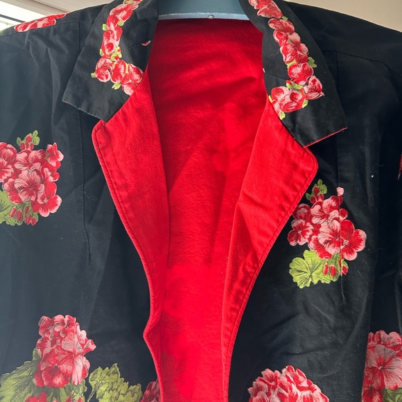 VTG Floral Blazer - Picture 3 of 6
